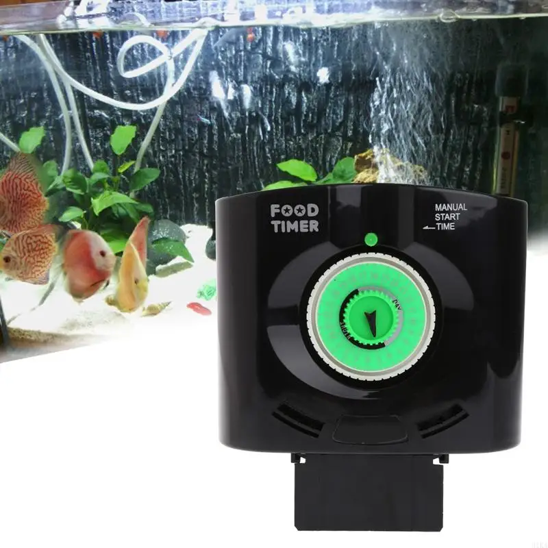 31KA Automatic Fish Feeder Up to 6 Times Battery Powered Aquarium Dispenser