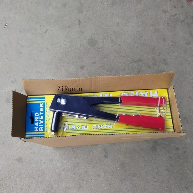 Rivetto cieco da 9.5 pollici pistola rivettatrice a manico singolo rivettatrice manuale rivettatrice pistola sparachiodi a mano singola