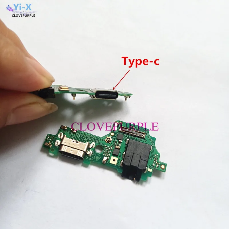 1Pcs USB Charging Port Dock Connector Charger Board Mic Microphone Flex Cable For Lenovo K10 Note