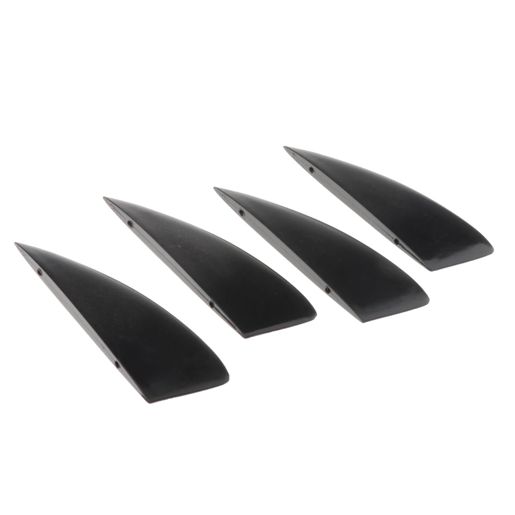 4Pcs/Set Fin for Kiteboarding Fin Kitesurfing Kite Board Fly Surf Gear Fly Kite Surfing Board Fin Accessories