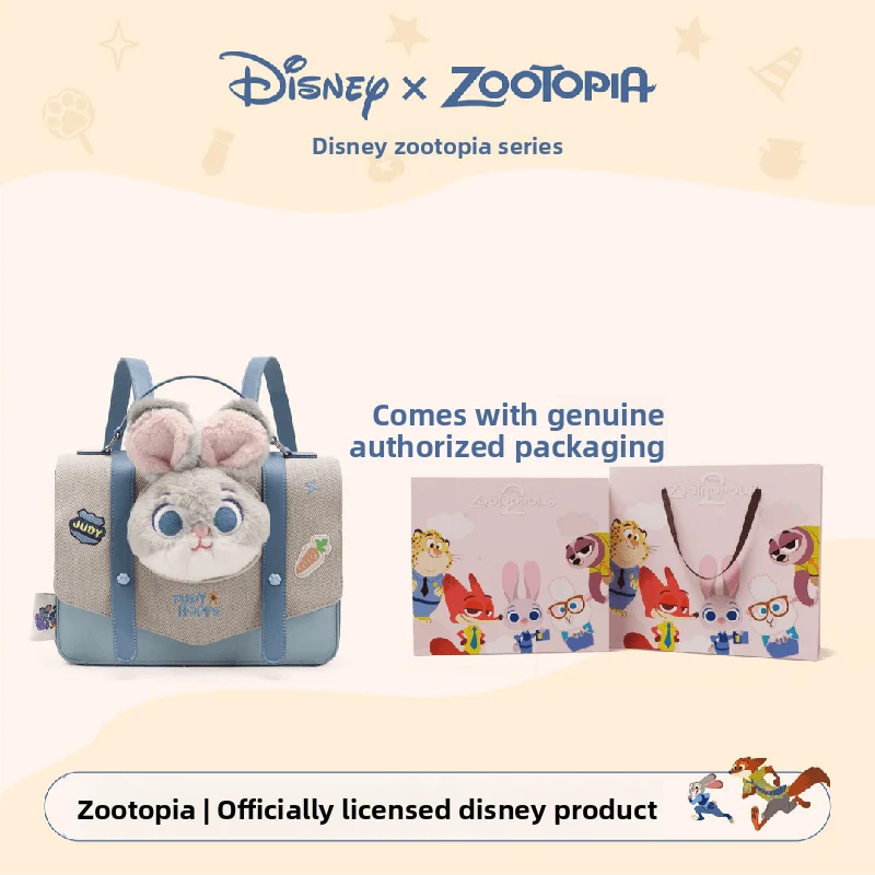 

Рюкзак Disney Zootopia Judy Nick Postman, школьный рюкзак для студентов, милый рюкзак