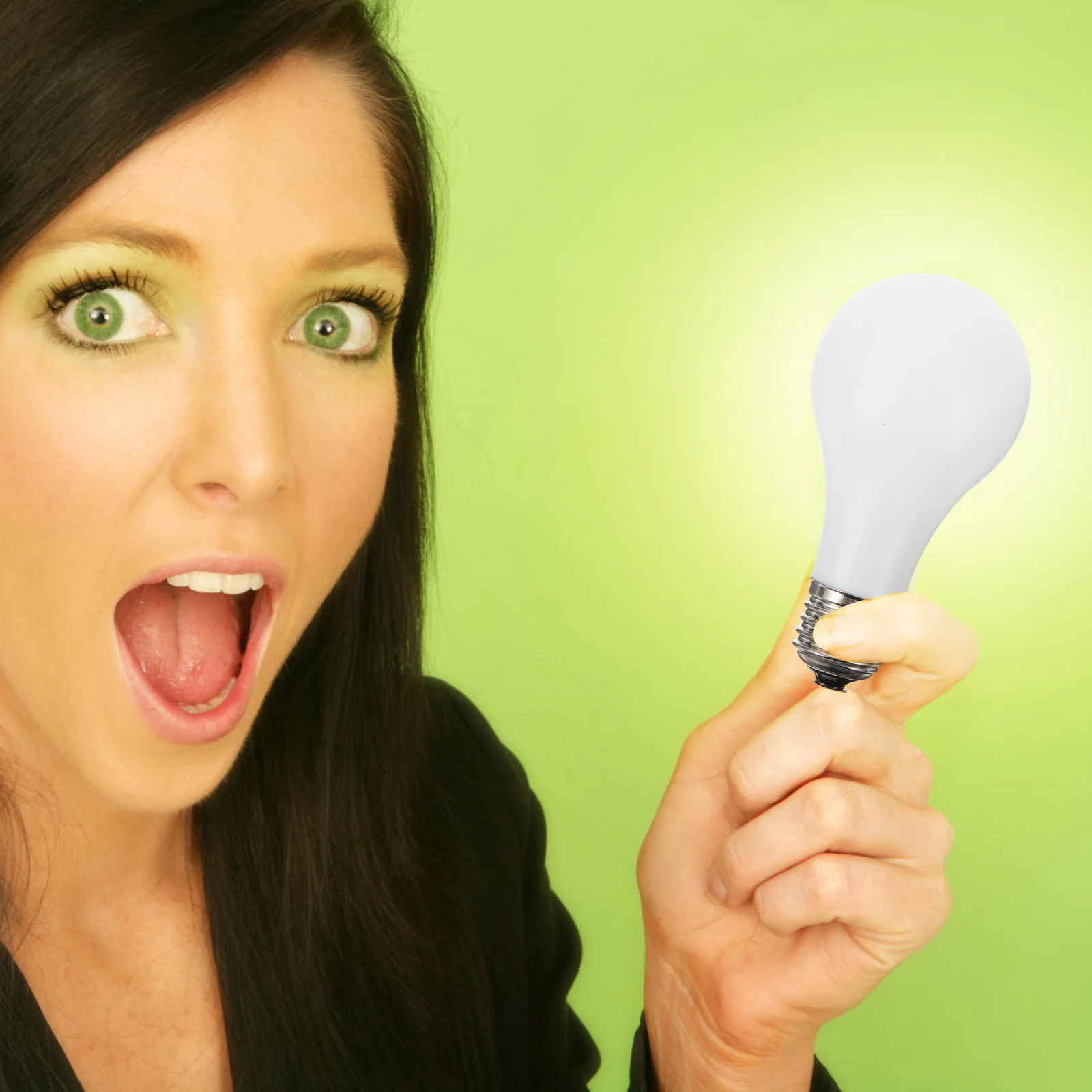 

1pcs Self-illuminating Light Bulb Blue Stage Performance Trick Prop Reusable Magician Toy Beginner Accessory
