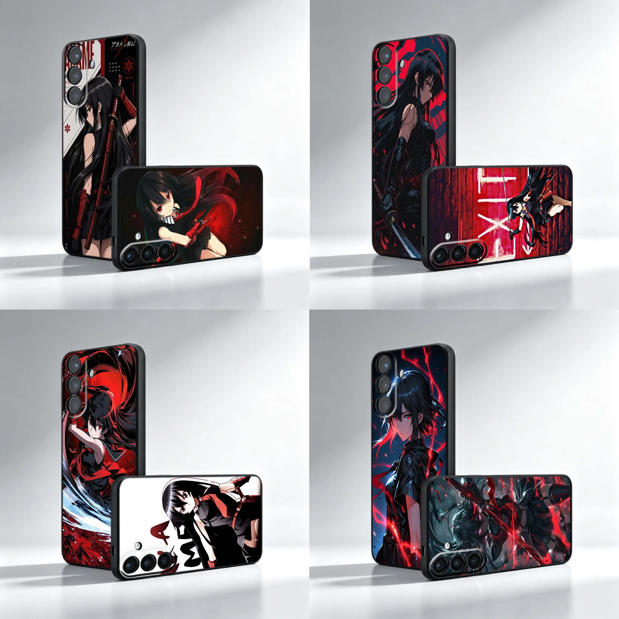 Anime Peripheral A-Akame Phone Case For Samsung A53 A52S A33 A32 A23 A22 A13 A12 A03S A02 Note 10 20 Ultra A73 A72 M22 M32 M33 A