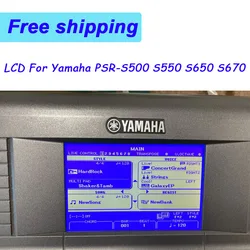 야마하 PSR-S500 S550 PSR-S650 PSR-S670 MM6 # H3574 YD 교체용 LCD 스크린 디스플레이 모듈