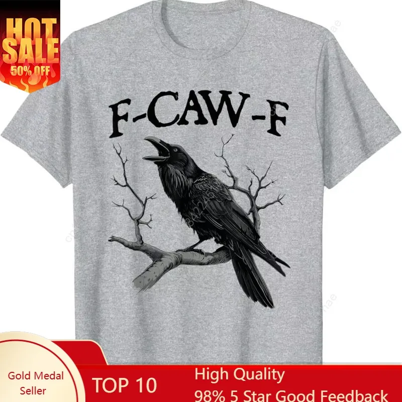 

Black Crow F Caw F Funny Black Bird T Shirt