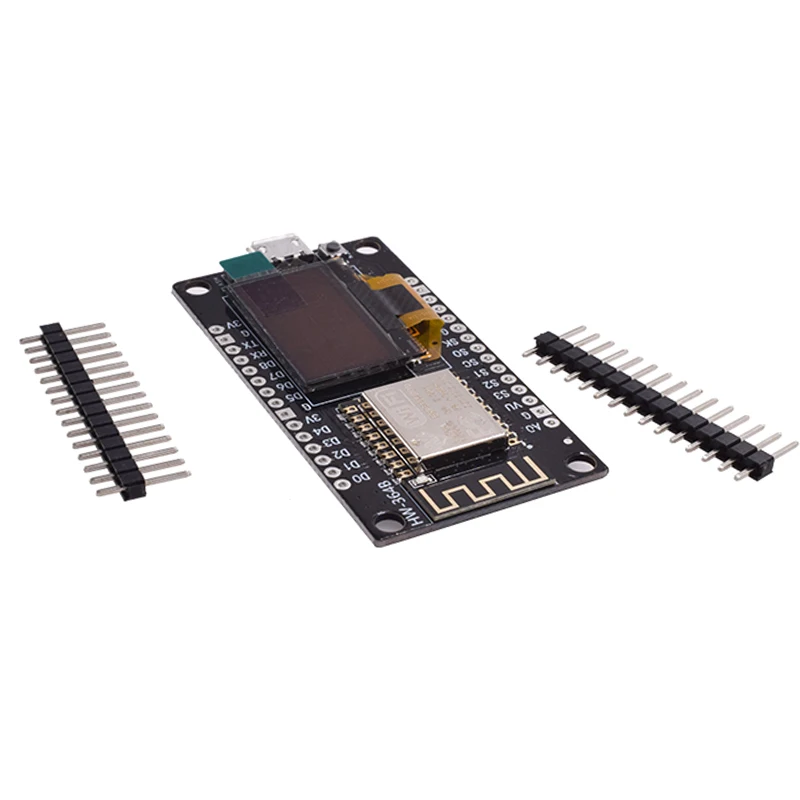 NodeMCU ESP8266 Development Board With 0.96 Inch OLED Display CH340G ESP-12E WiFi Module TYPE-C USB For Arduino/Micropython