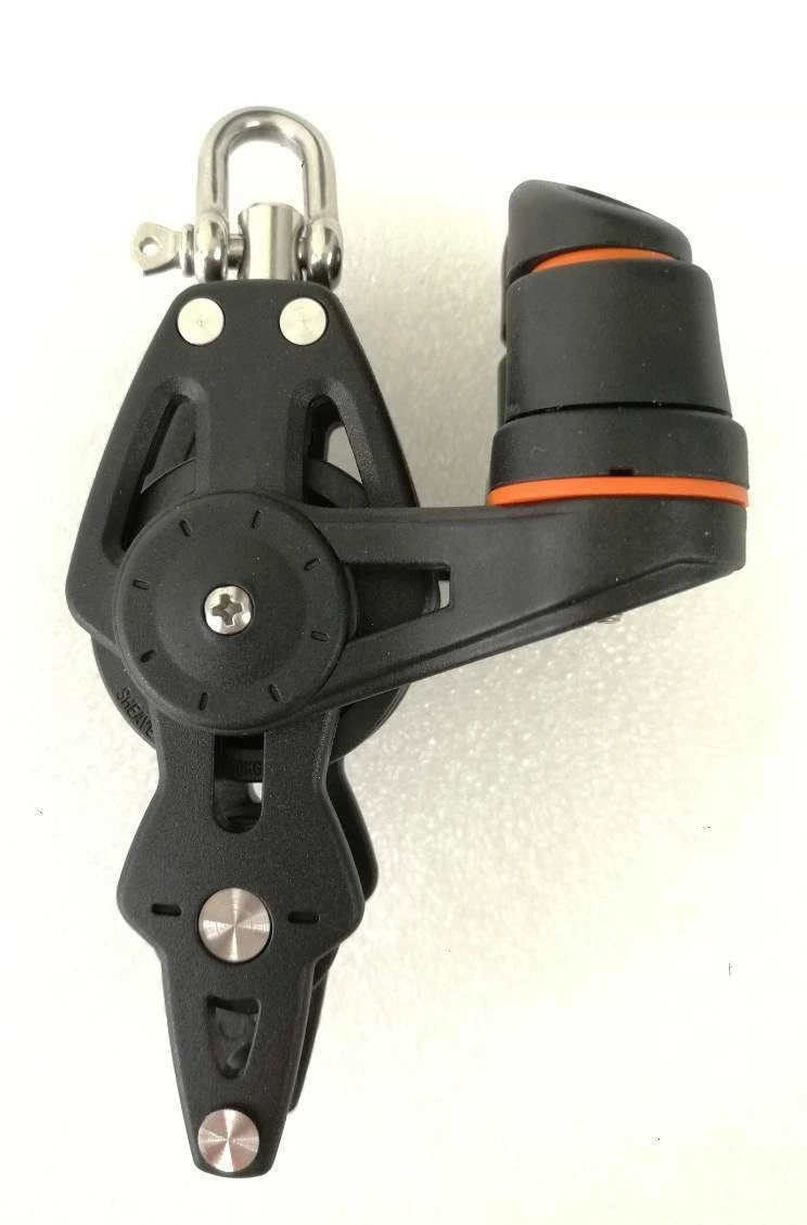 35Mm Wheel Diameter 8mm Wire Diameter Single Wheel/Extended/Ring Buckle/Clamp Rope Marine Bearing Pulley BP-3522F