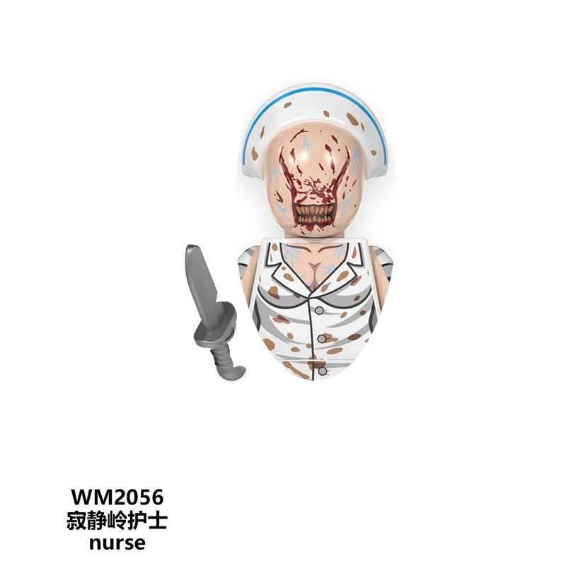 Halloween Neue Bausteine Terrifier Death Megan Minifiguren Spielzeugsteine Geschenke für Kinder und Erwachsene