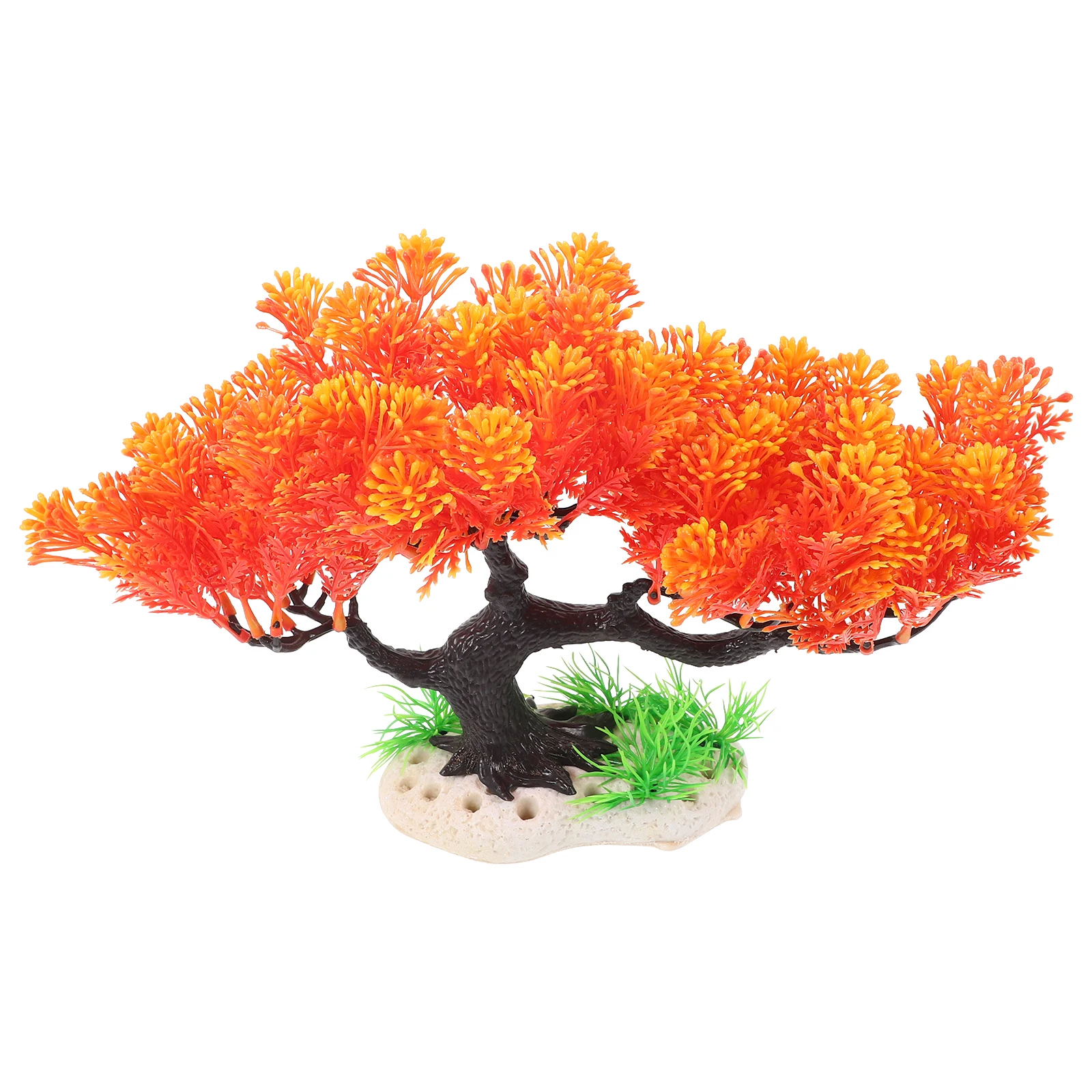 

Simulated Tree Grass Decorations for Fish Tank Plants Aquarium Small decorations aquatic decor fake aquarium tree model