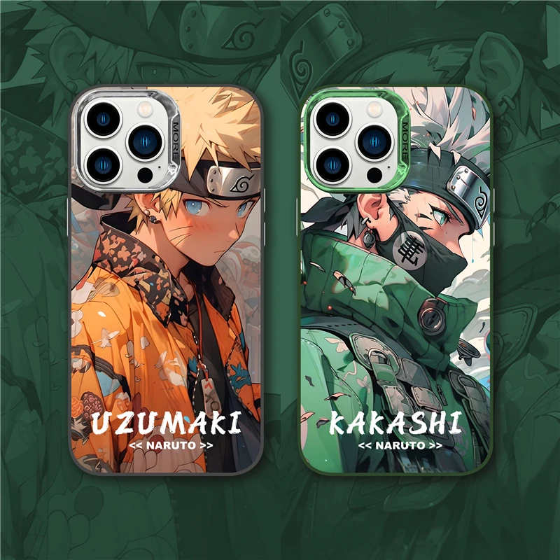 Naruto Kakashi Pain Sasuke Cool Case for IPhone 11 12 13 14 15 Pro Max Plus Cartoons Phone Cover Back Shell Toy Gift