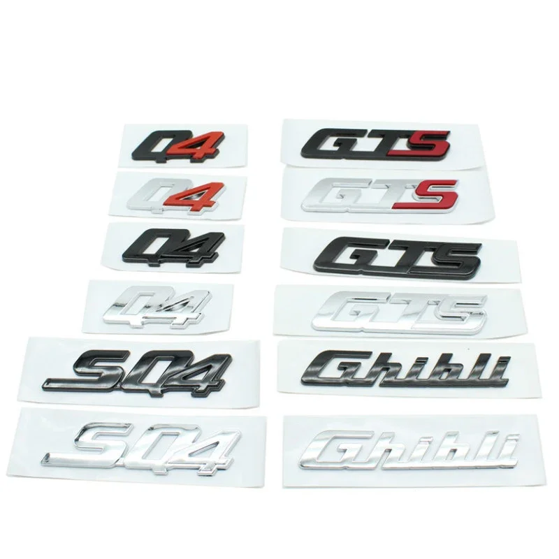 Car 3D Abs Trunk Le…