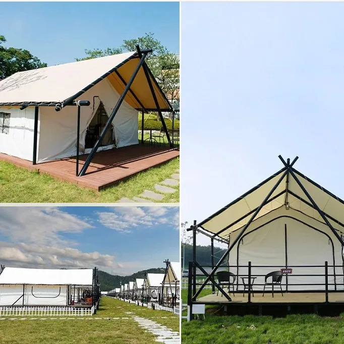 European Scenic High-end Camping Resort Wild Luxury Hotel Tent Villa Tent