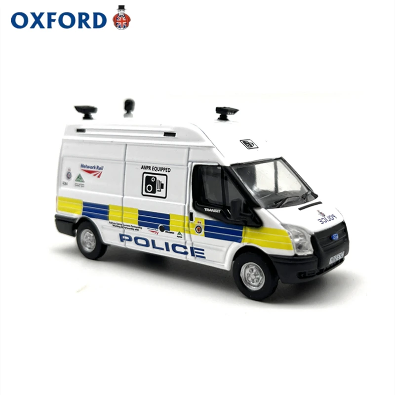 Diecast OXFORD Scala 1:76 Ford LWB Trasportatore di segnale di rete Modello di auto in lega Giocattolo da collezione Regalo Souvenir Display Ornamento