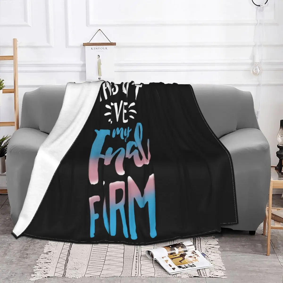 This Isnt Even My Final Form Transgender Pride Lgbt Vintage Men Gift Tee Throw Blanket