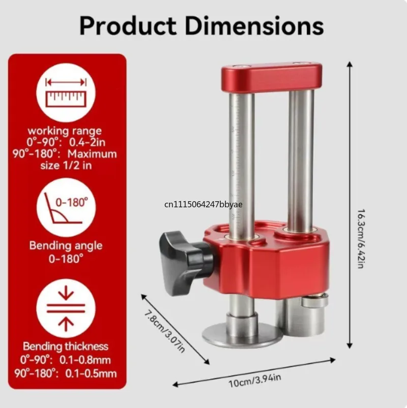 For Plate Folding Machine Drip Folding Tool Metal Plate Rolling Bending Processing Hand Tool