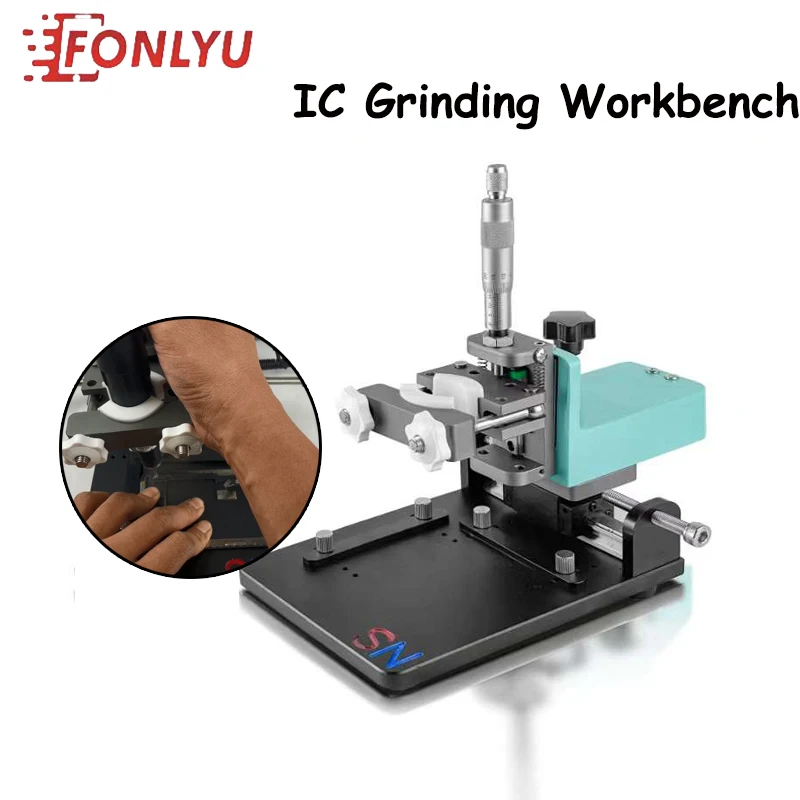 Fonlyu Multifunctional Chip Grinding Platform for CPU Nand and Mainboard Grind Polish Phone Camera Frame Removing Repair Tools