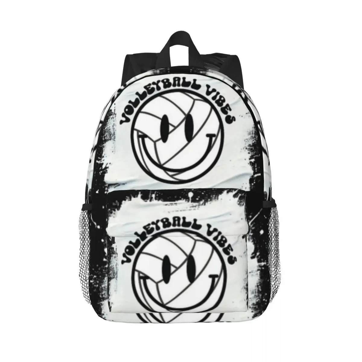 Valleyball Vibes Minimalist Design New Fashion High Capacity Waterproof College Backpack Trendy Laptop Travel Book Bag 15inch