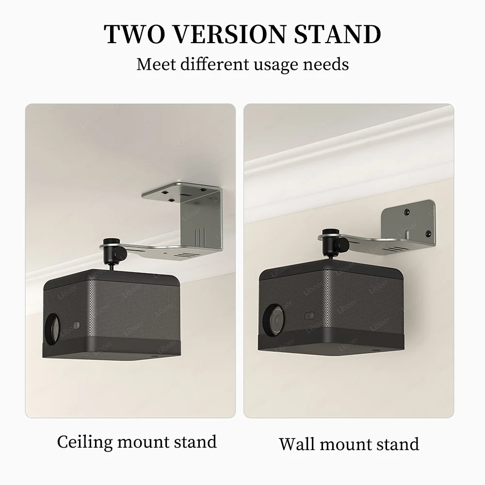 Projector Stand Adjustable Universal Projector Wall Mount Support Ceiling Mount Holder for Home and Office Projector Bracket