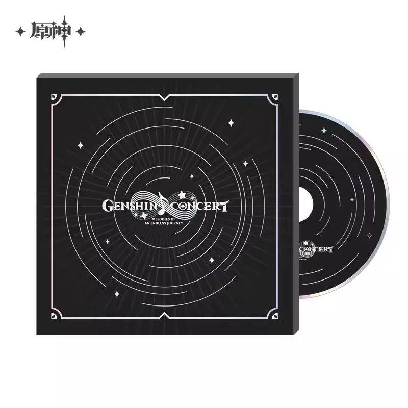 MiHoYo-Ensemble cadeau officiel Genshin Impact Online, badge CD environnant, feuille de musique, document papier, cadeaux d'anniversaire, mode