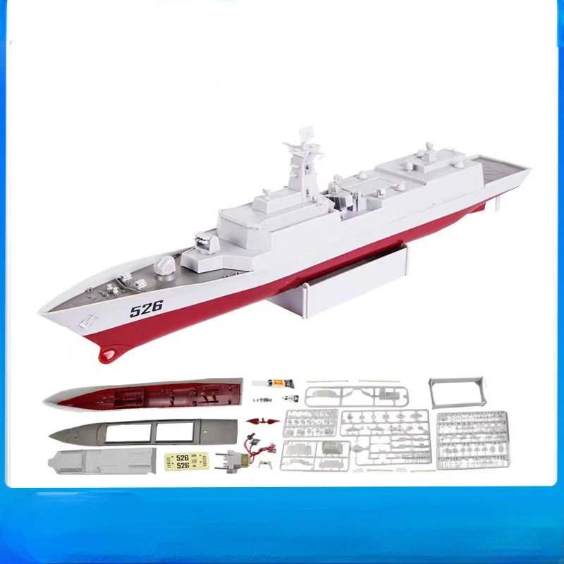 New DIY puzzle electric simulation yacht model toy science education RC ship model student competition equipment Multiple styles