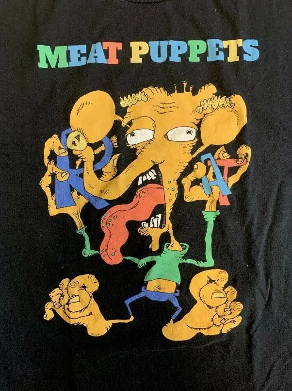 Vintage Meat Puppets T shirt Cotton For S 5XL