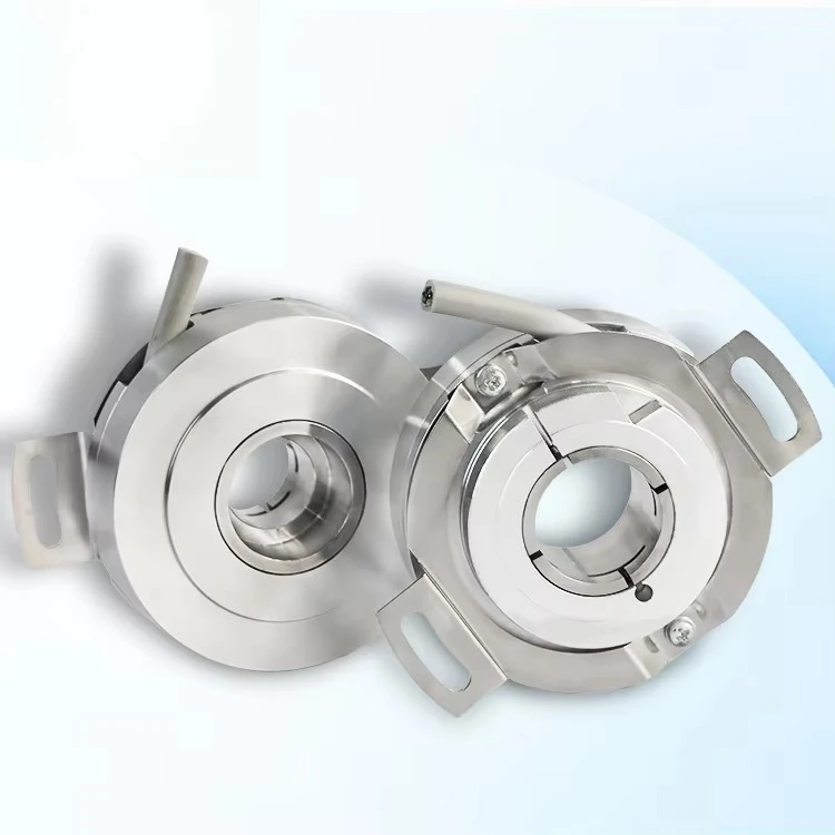 5000PPR Optical Rotary Encoder K58 Ultra-thin Encoder Hollow Shaft 16mm Encoder
