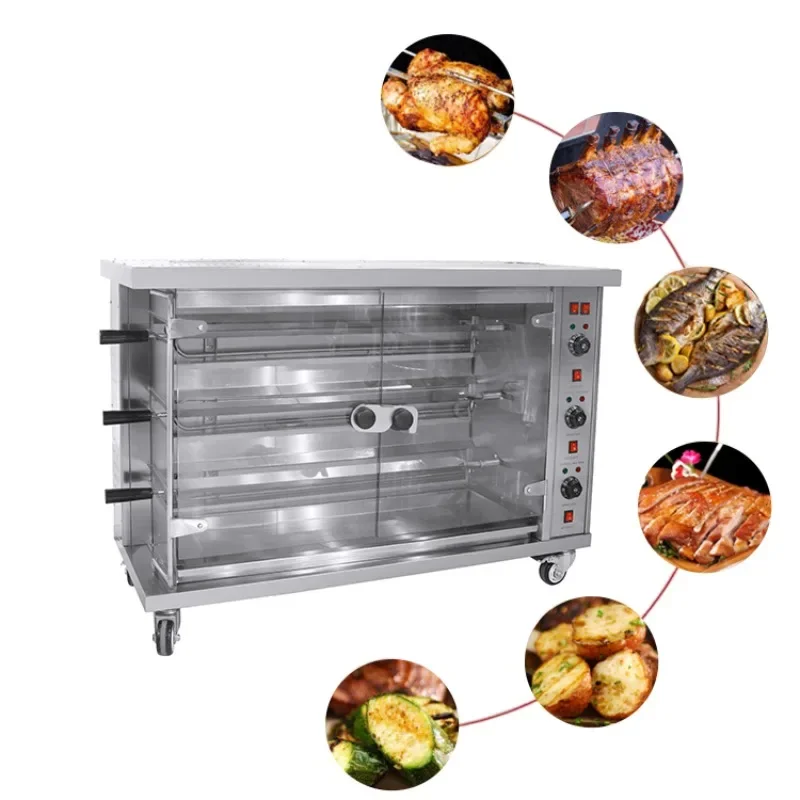 15pcs Perfect for party rotisserie chicken bbq rotisserie with CE certificate