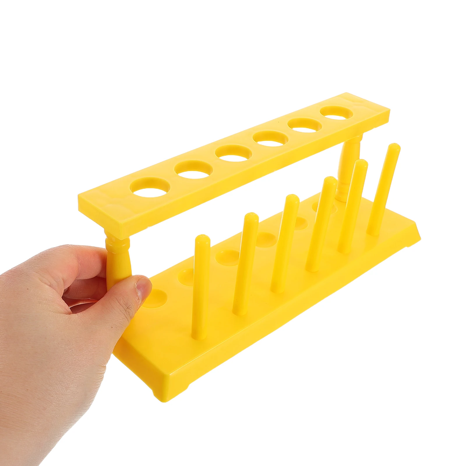 

Plastic Test Tube Rack Laboratory Equipment Caulking Holder Storage Racks Multifunctional Vial Blood