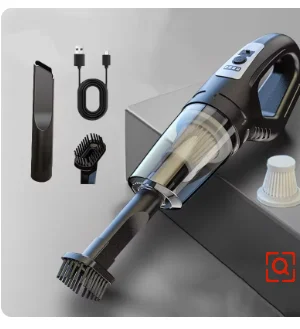 

120W Portable Handheld Car Vacuum Cleaner USB Charging Cordless Vacuum Cleaner Powerful Suction for Auto/Home/Office/Pet Hair