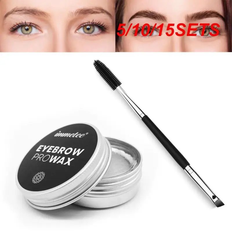 

5/10/15SETS Brow Soap Sculpted Brows Defining Waterproof Brow Makeup For All- Wear Eyebrow Gel Sculpted Eyebrows Innovative