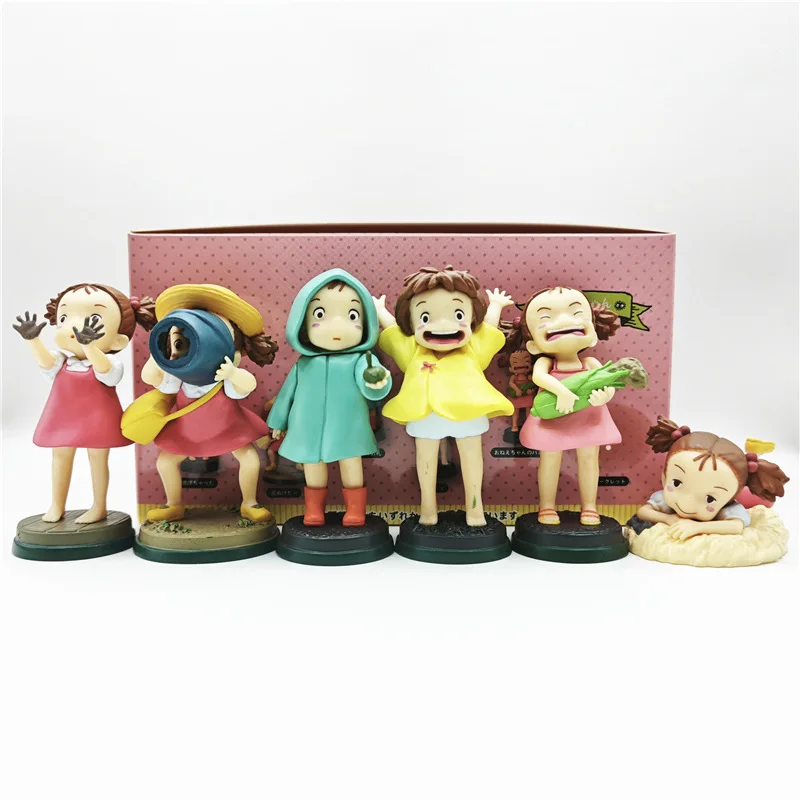 

Movie Character Fireflies Girl And Ponyo Pvc Model Desktop Decoration Figure Decoration Model Doll Girls Boys Birthday Gifts