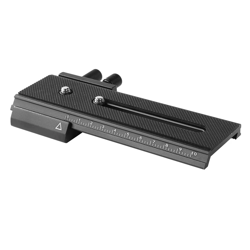 LP-01 Focusing Rail Slider Household Studio 2 Way Macro Photographic Decor for DSLR Close-up Shooting Photography