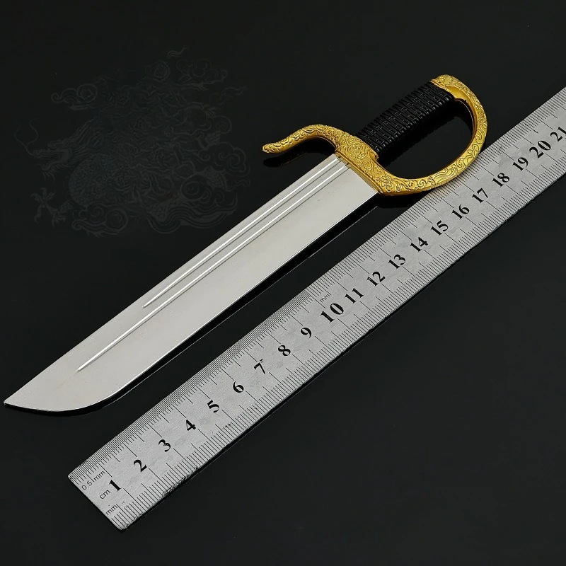 Wing Chun – modèles d'armes périphériques de Film et de télévision, 20cm/7,87 pouces, huit couteaux, artisanat en métal, ornements d'armes