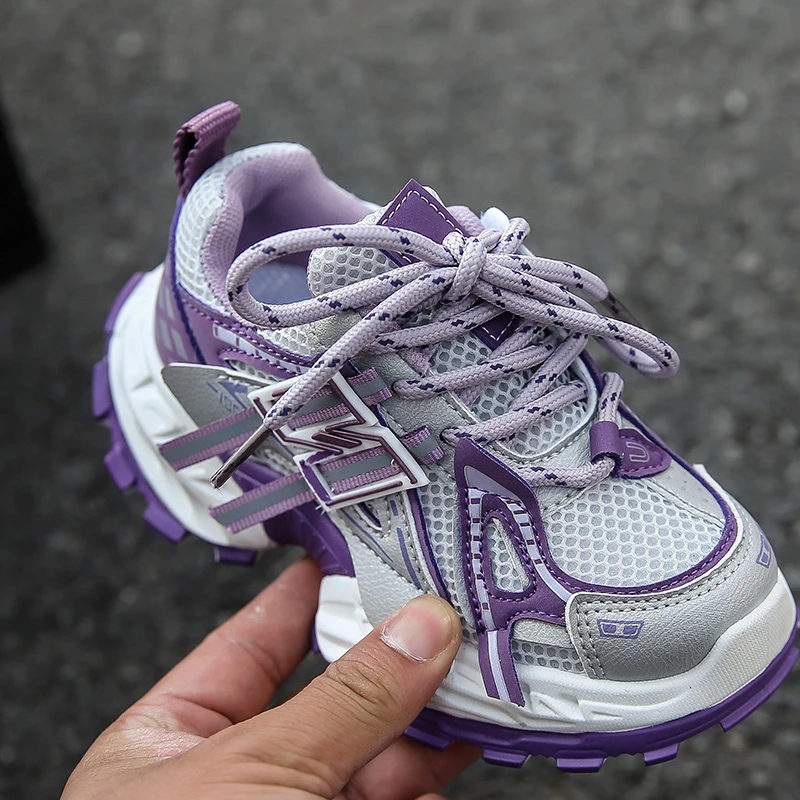 

Children's sports shoes 2026 spring new men's mesh breathable net shoes girls single net dad shoes kids shoes running shoes