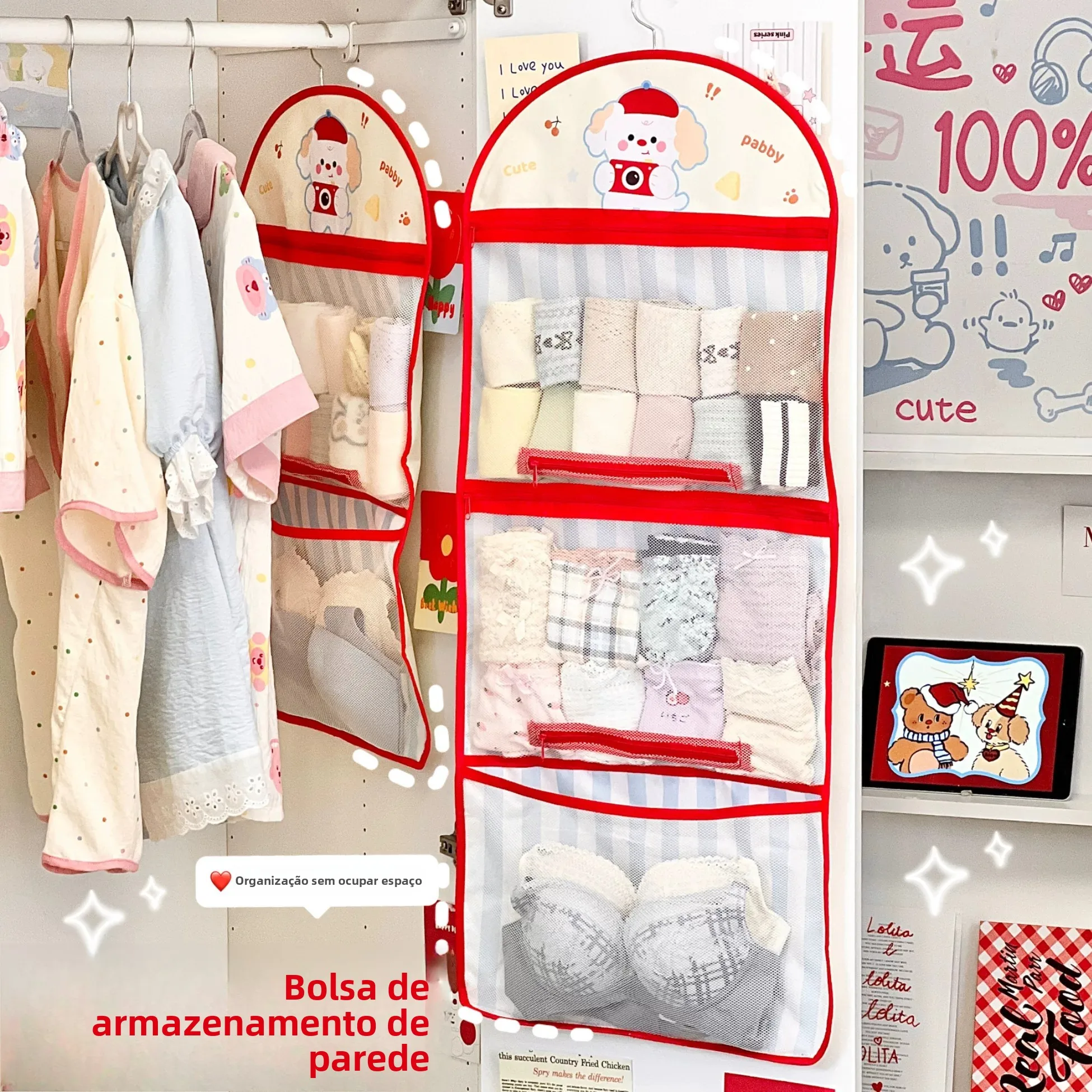 hanging-storage-bag-for-underwear-and-socks-student-dormitory-closet-organizer-no-brand-model-x01-family-storage-utility