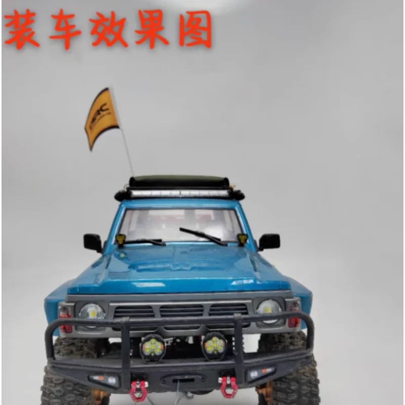 أضواء سيارة تسلق 6 فولت 1/10 1/8 عالمية لتسلق السيارات المصابيح الأمامية المعدلة