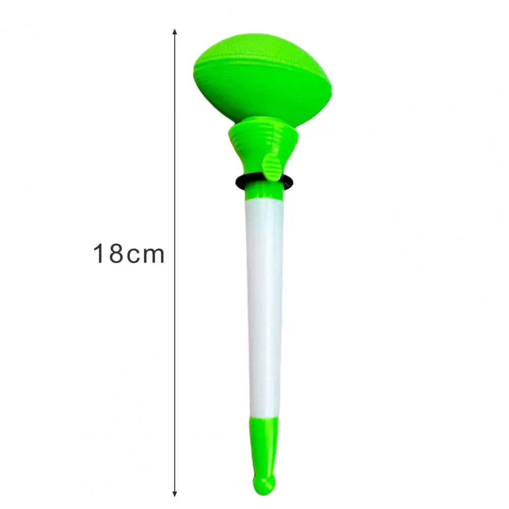 스포츠 재미있는 볼펜 후프 플라스틱 쉘, 부드러운 쓰기 축구 테마, 럭비 볼펜, 스포츠 노벨티 펜 대량, 5 개