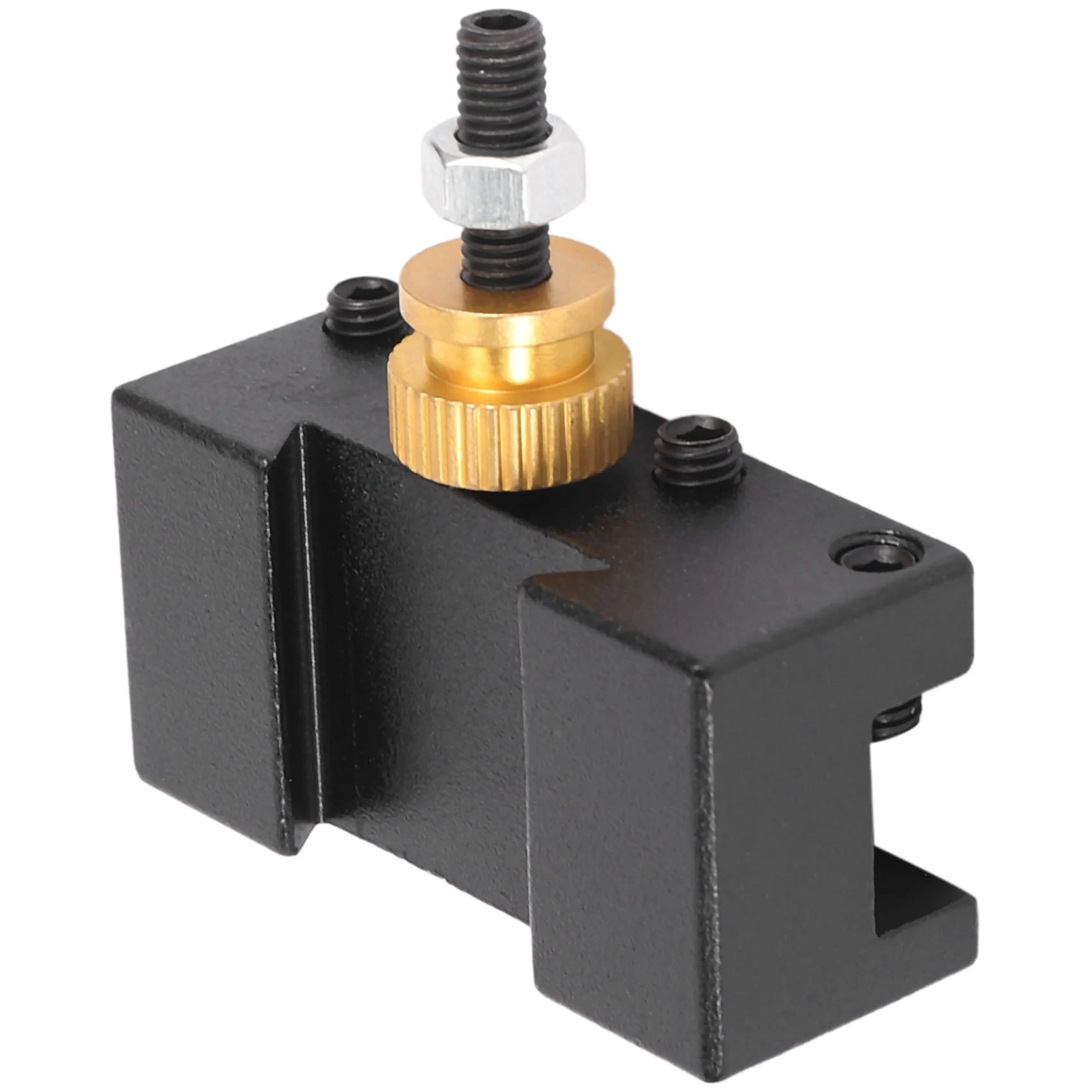 

AA91 3Pcs Mini Lathe Quick Change Tools Post Holder Kit (1/4-1/2Inch), CNC Boring/Turning/Facing Holder Set