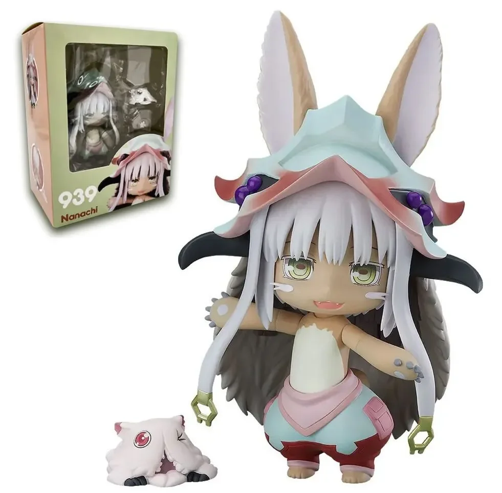 Anime Made in Abyss Nanachi 939 Figure Cute Girls Toys for Children's Birthday gift 10cm