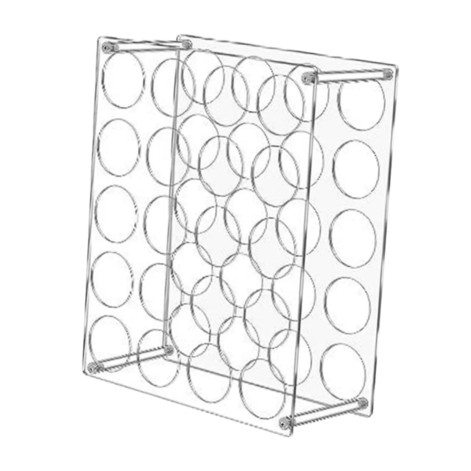 Effortless Vinyl Roll Storage Stand - Organize and Showcase Your Collection with Ease
