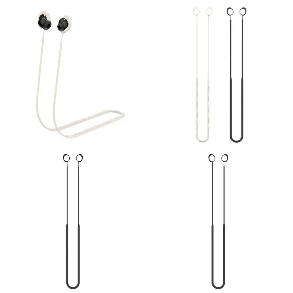 652F أشرطة أذن مريحة كابل حامل الحبل السيليكون لعشاق وركاب سماعات الأذن الجديدة