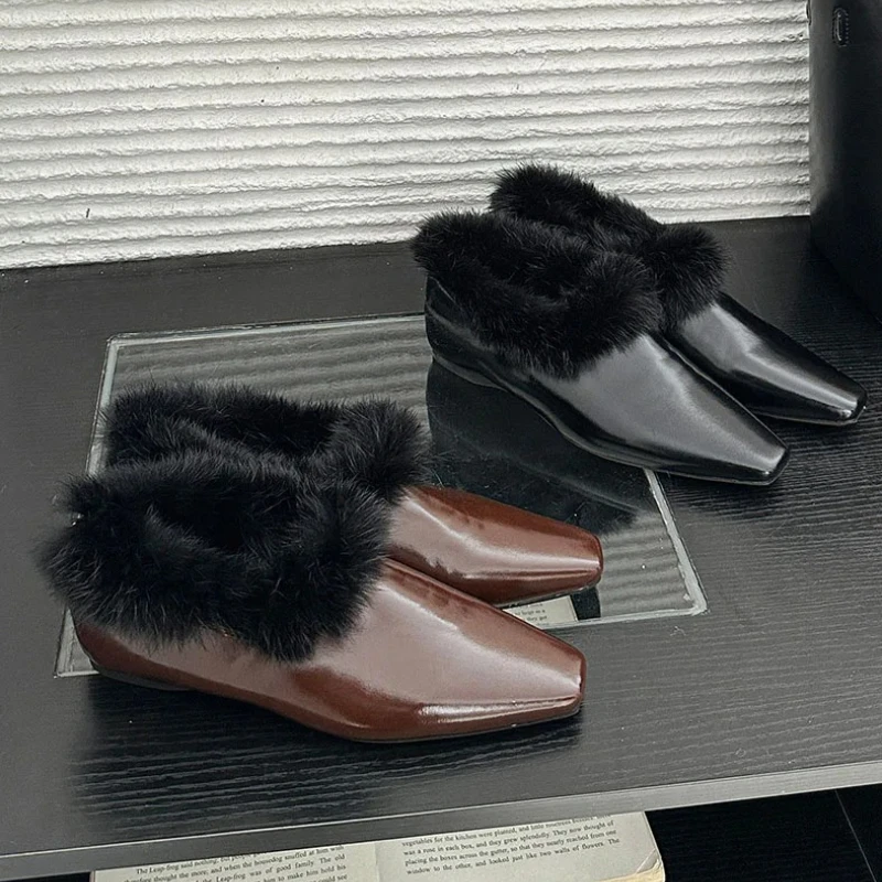 الشتاء القطيفة مصمم الدافئة الشقق النساء موضة ساحة تو براءات الاختراع والجلود الارتفاع زيادة حذاء كاجوال الراحة عدم الانزلاق المتسكعون