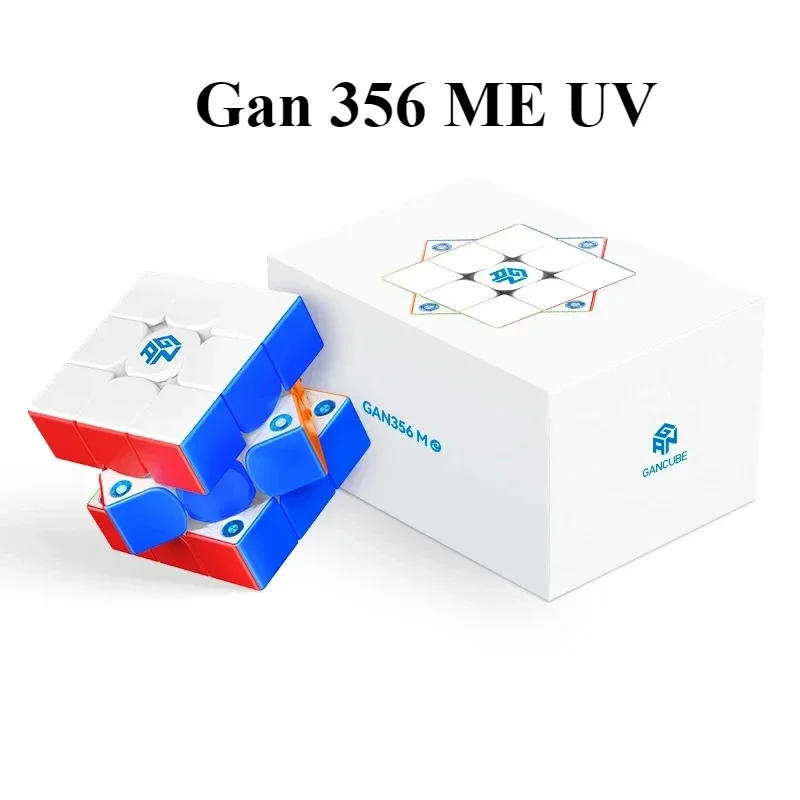 New Gan 356 ME UV 3x3x3 Magnetic Speed cube Stickerless 356ME 3x3 speedcube 3x3x3 Professional Magic Cube Gan magnetic Toys