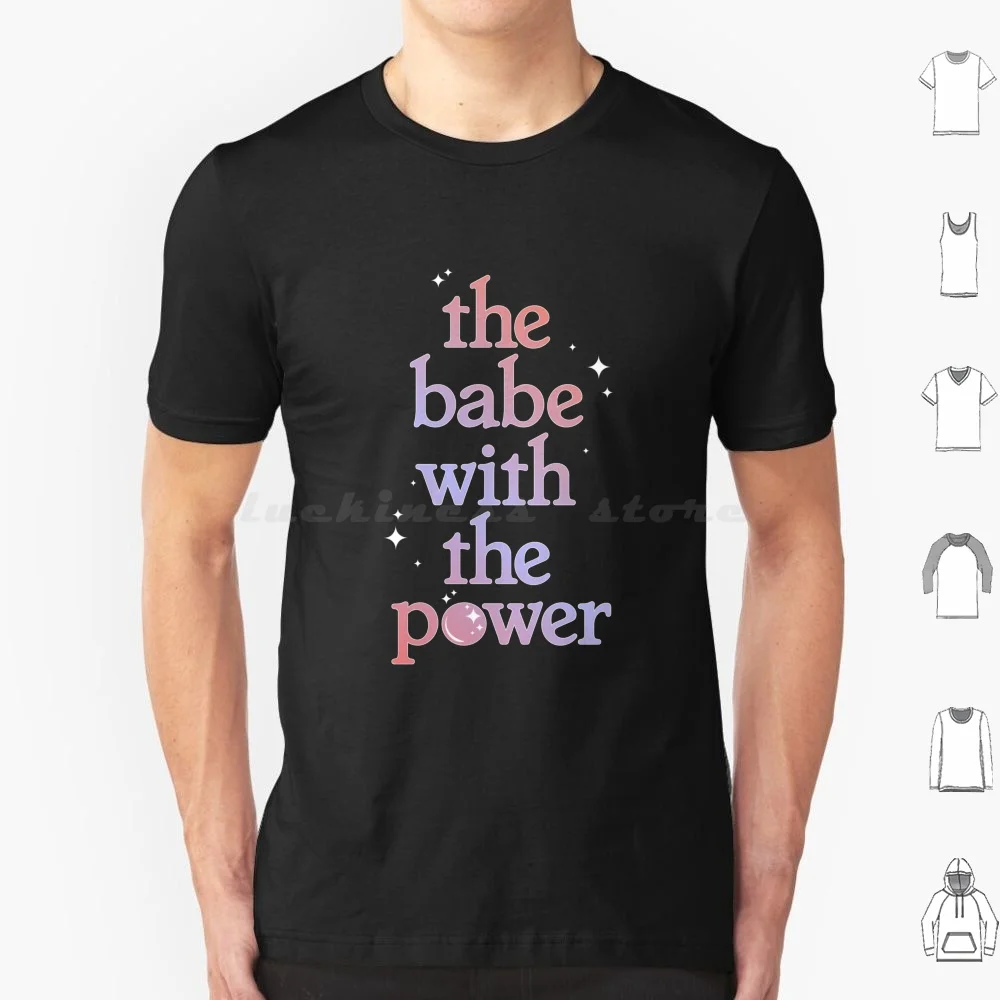 Labyrinth Babe With The Power T Shirt 6xl Cotton Cool Tee Labyrinth Babe With The Power Who Do You Power Of The Babe Vintage