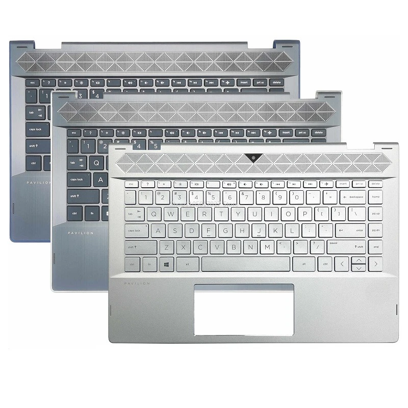 

Новая американская клавиатура для HP Pavilion X360 14 14-CD 14T-CD 14M-CD TPN-W131, упор для рук ноутбука, верхняя крышка, замена верхней крышки с подсветкой