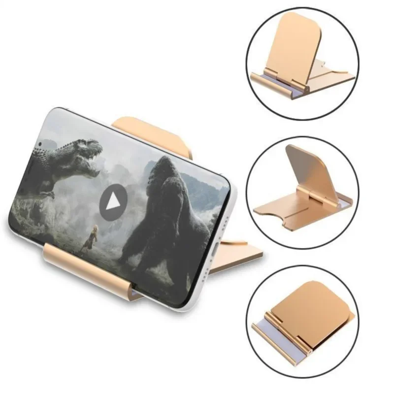Universal Mobile Phone Holder Desktop Tablet Holder for Adjustable Foldable Cell Phone Desk Stand