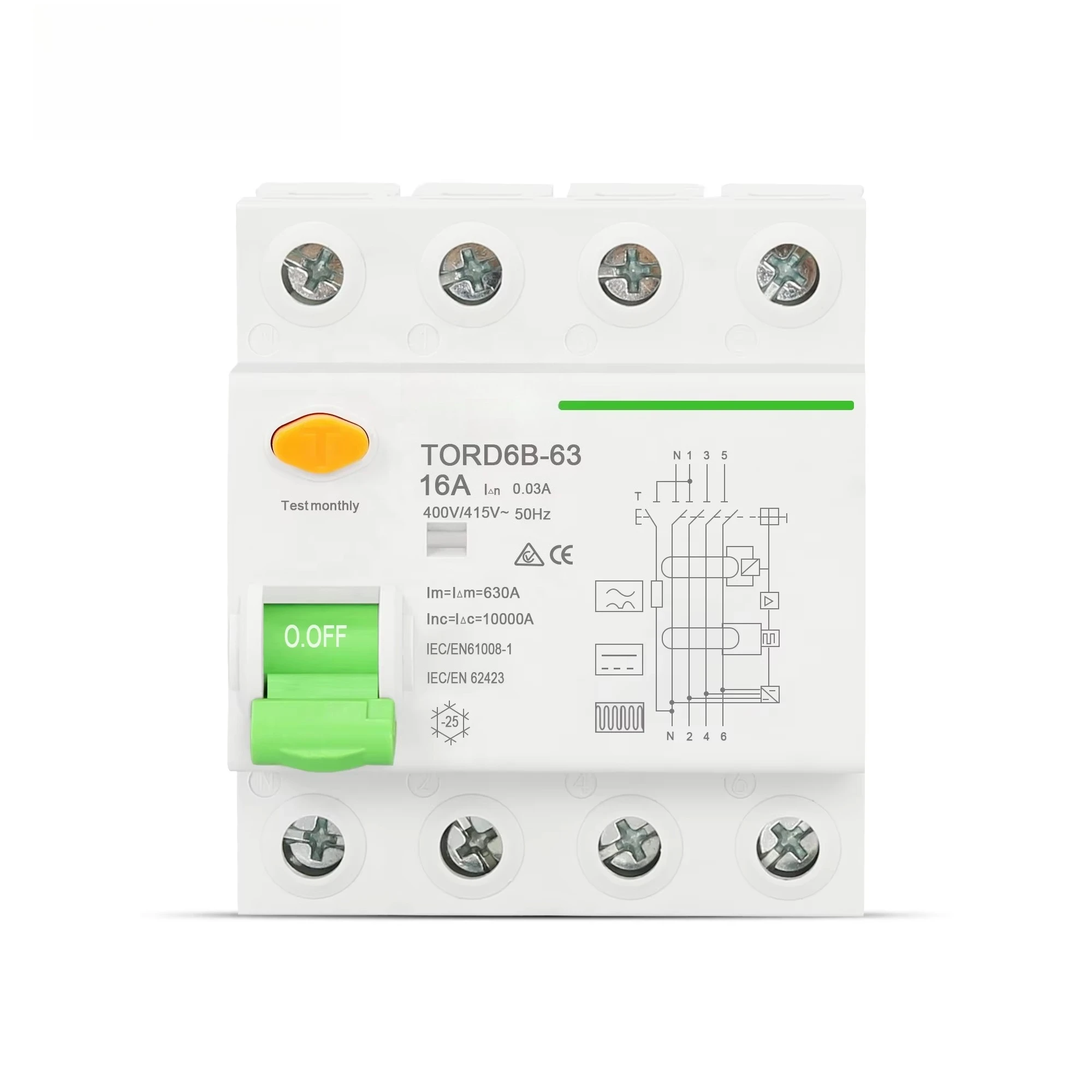 Rcd Type B Rccb 2P …