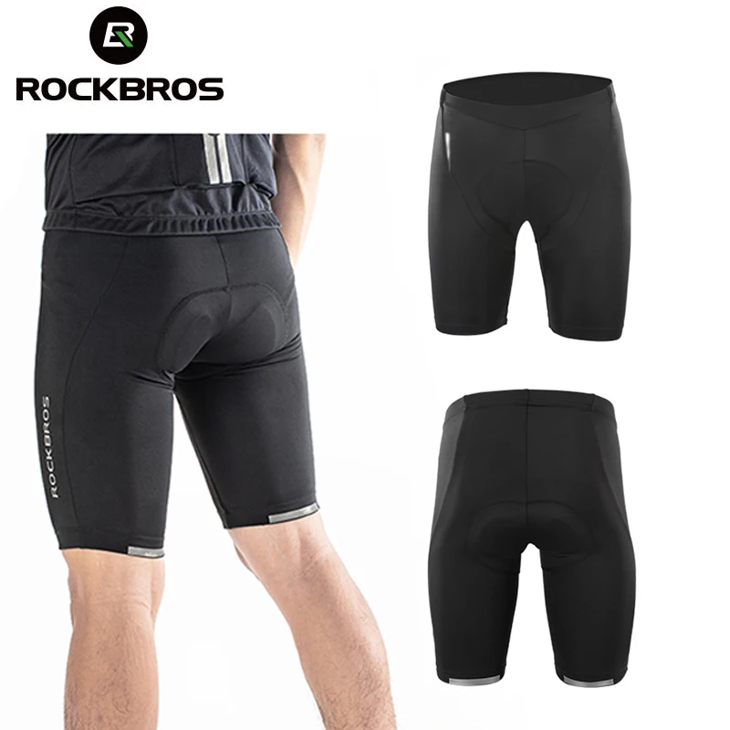 ROCKBROS Summer Cycling Short Pants Men Women Breathable Bicycle Shorts Shock Absorption Bike Shorts Cool Wicking Sport Pants