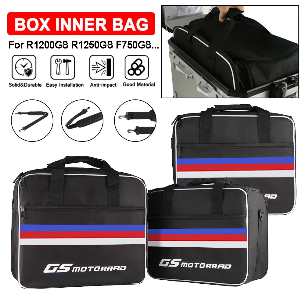 Motorcycle Bag Top Case Pannier Saddlebag Expandable Inner Bag For R1200GS R1250GS Adventure R1200 R1250 GS F750GS F850GS ADV