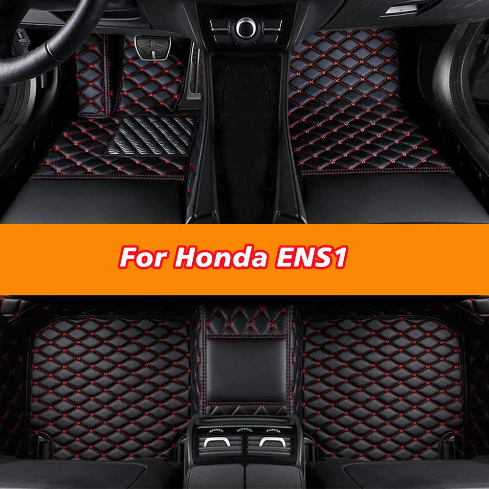 Full Set Car Floor Mats for Honda ENS1 2022 2023 2024 Luxury Leather Floor Mats for Cars